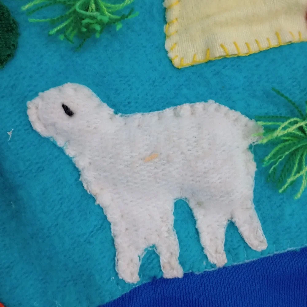 Peruvian Arpillera 3D Applique Folk Art‎ 19